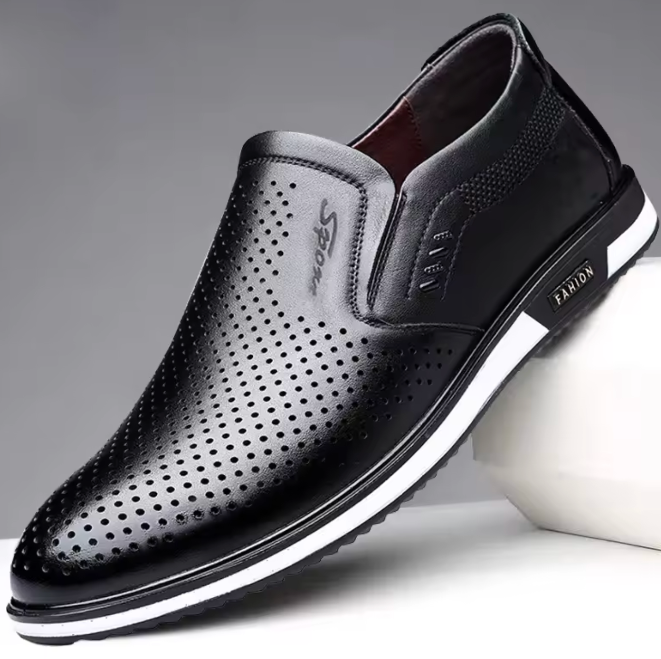 Men’s Premium Sheepskin Yacht Loafers