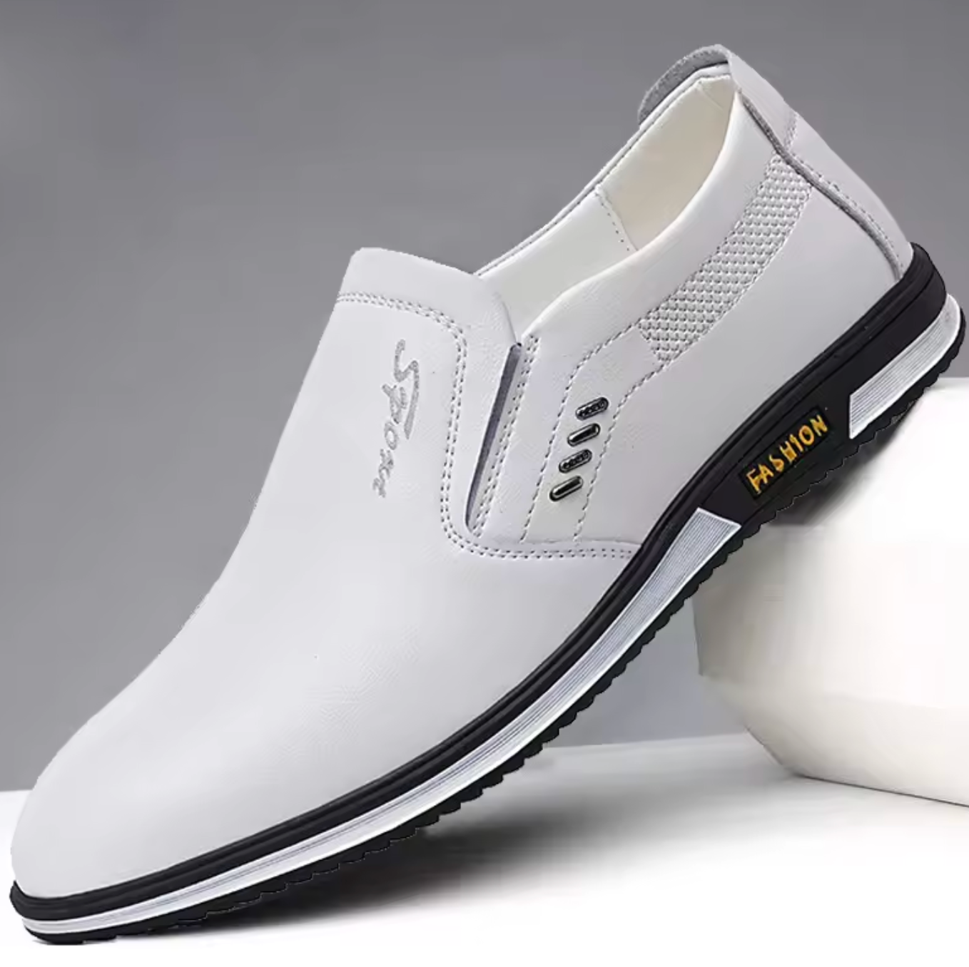 Men’s Premium Sheepskin Yacht Loafers