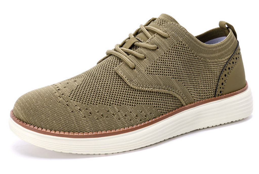 Men’s Khaki Fashion Sneakers